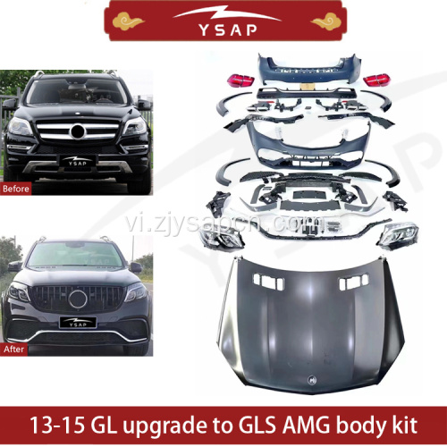 2013-2015 GL nâng cấp lên GLS AMG Body Kit